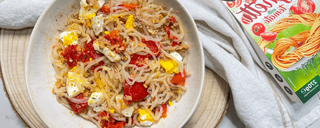 Salata sa konjac špagetima od rajčice 🥗