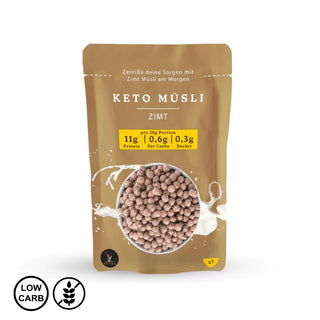 KETO pahuljice - kuglice s cimetom (za 7 porcija)