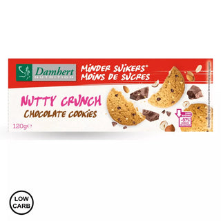 Low carb keksi s čokoladom i orašastim plodovima 120 g