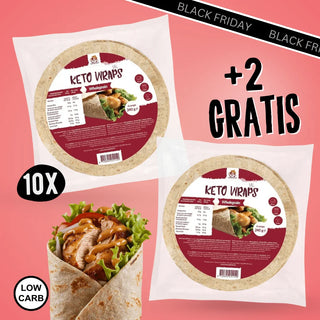 Mega paket keto tortilja od cjelovitih žitarica + 2 GRATIS