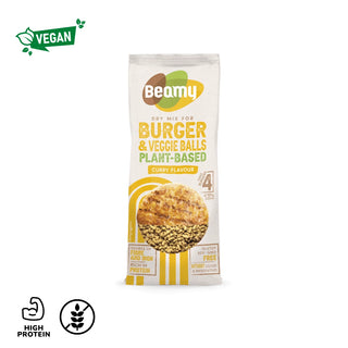 Mješavina za veganske hamburgere - curry 120 g