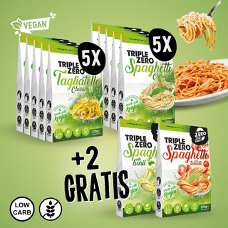 Paket FORPRO konjac tagliatelle i špageti + 2 GRATIS