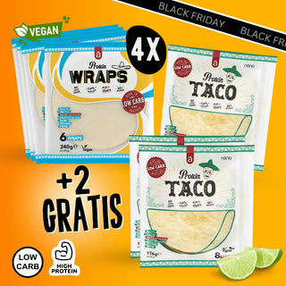 Paket low carb tortilja in tacosa + 2 GRATIS