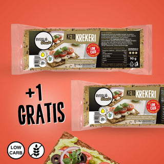 PAKET KETO krekeri 6+1 GRATIS