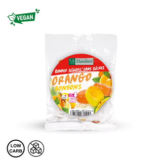 Narančasti bomboni bez šećera 100 g