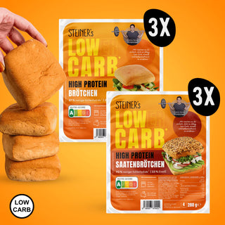 Paket Steiner's low carb peciva