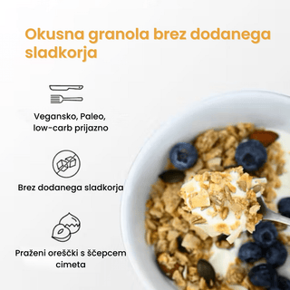 KETO granola z oreščki 250 g Tulipans