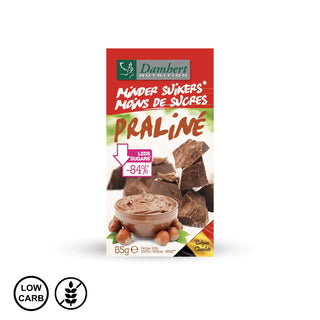 Čokolada s manje šećera - Praliné 85 g